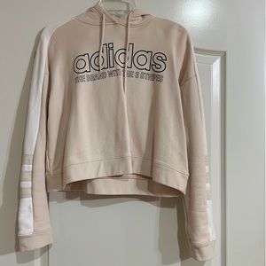 Adidas cropped sweatshirt